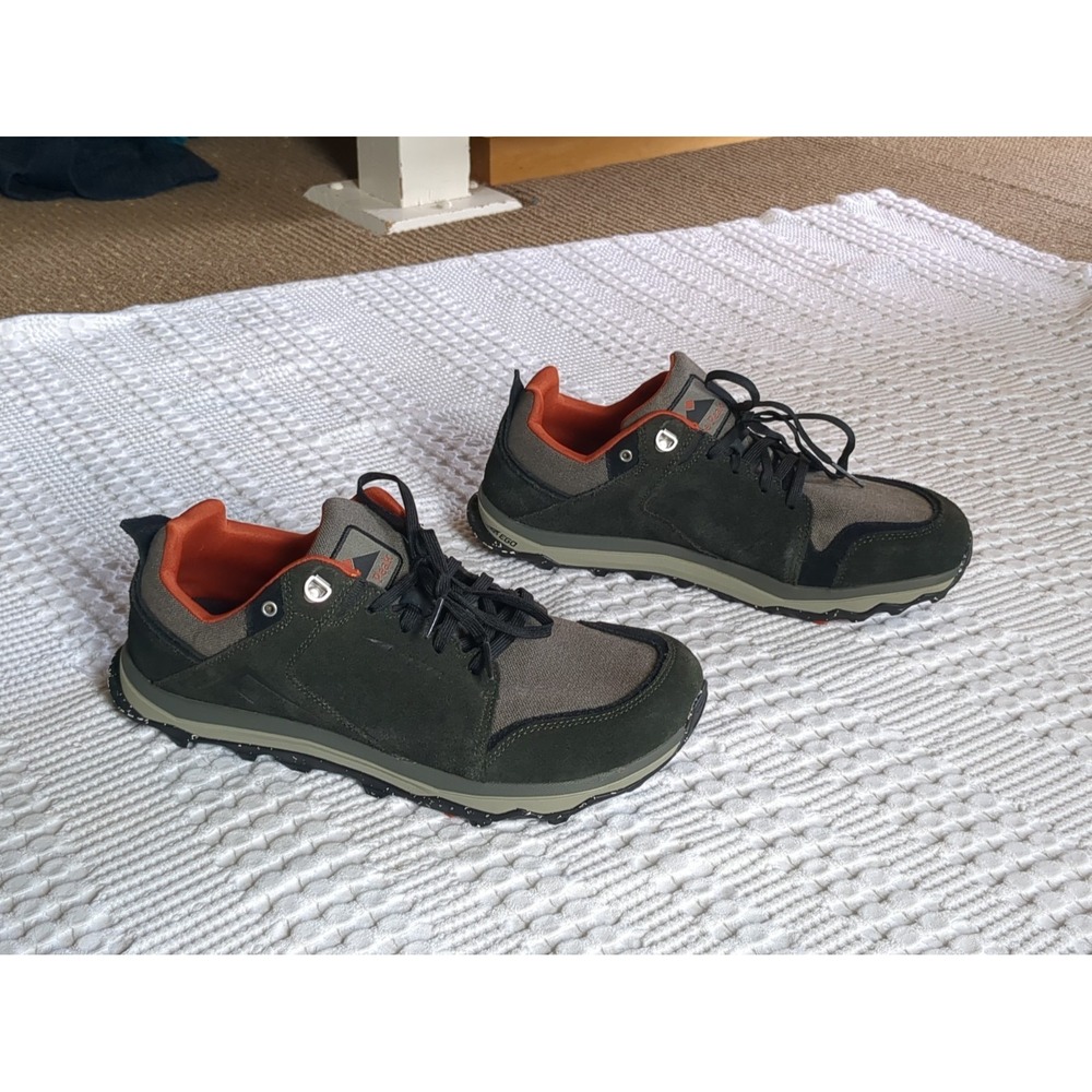 Altra Lone Peak Alpine Hiking Shoes Suede Size 11 Forest Green